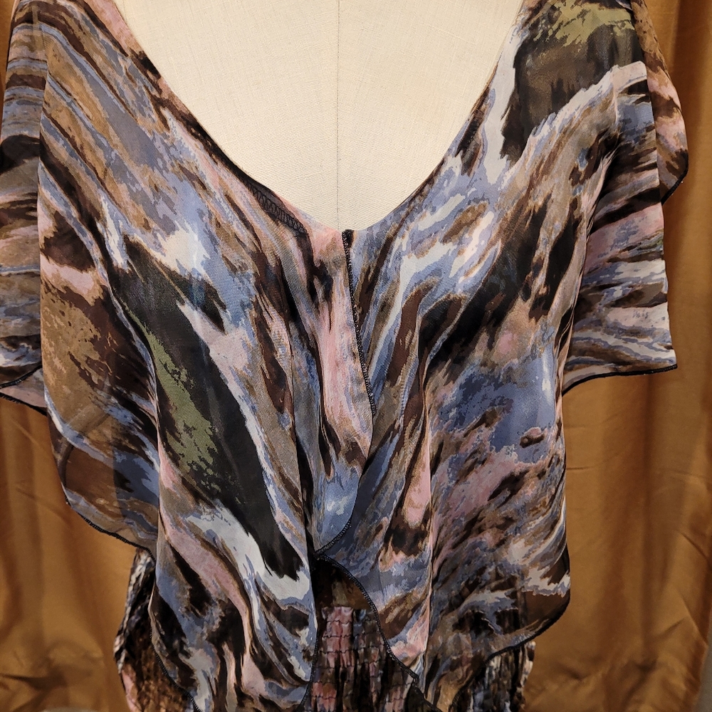 Multi colored blouse